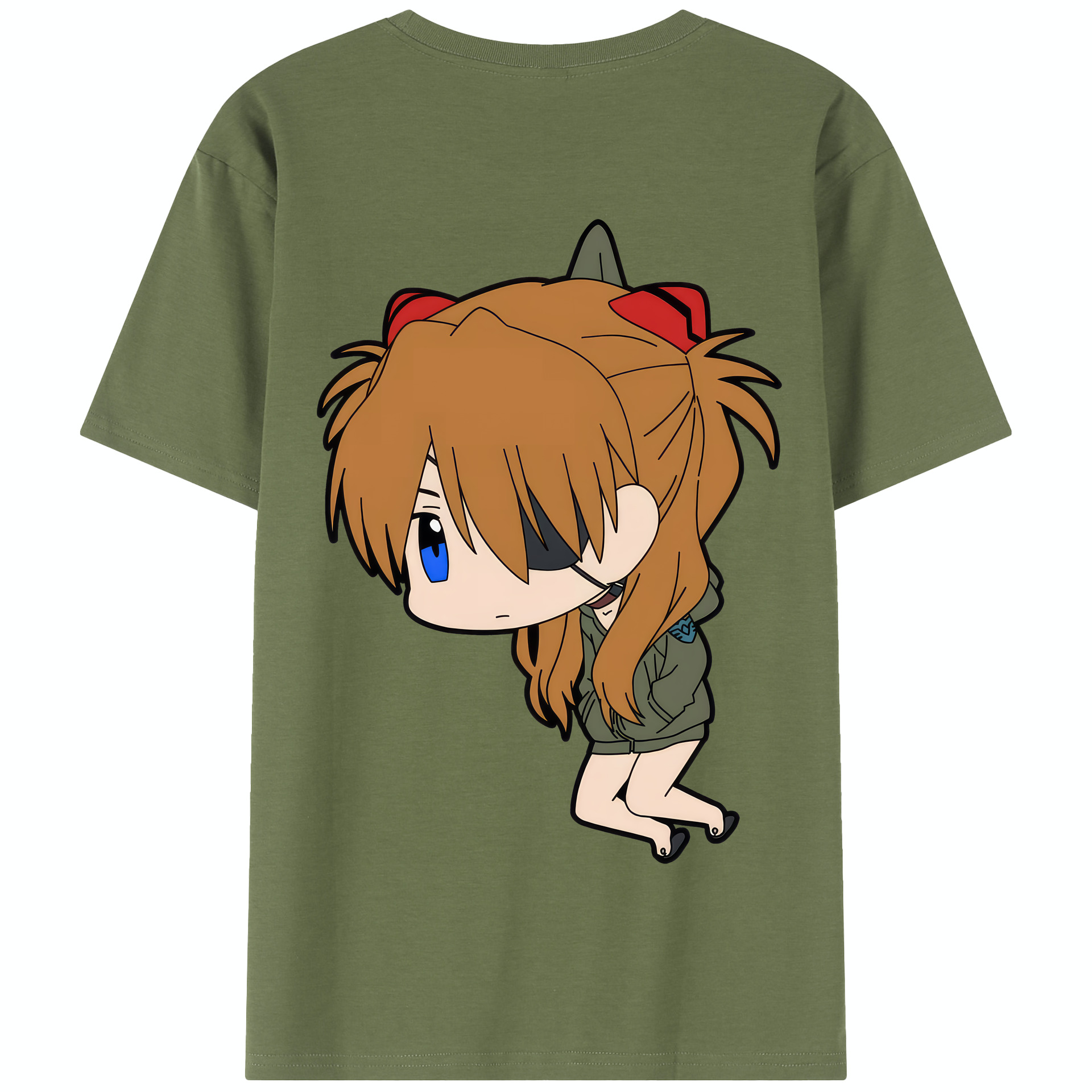 （画像用） EVA 新世紀エヴァンゲリオン 綿100％半袖Tシャツ（背面プリント）